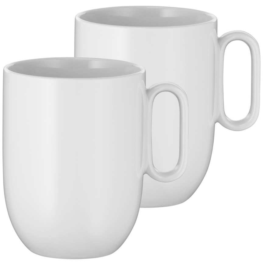 WMF - KOMPLEKT 2x Kohvitass BARISTA 380 ml valge