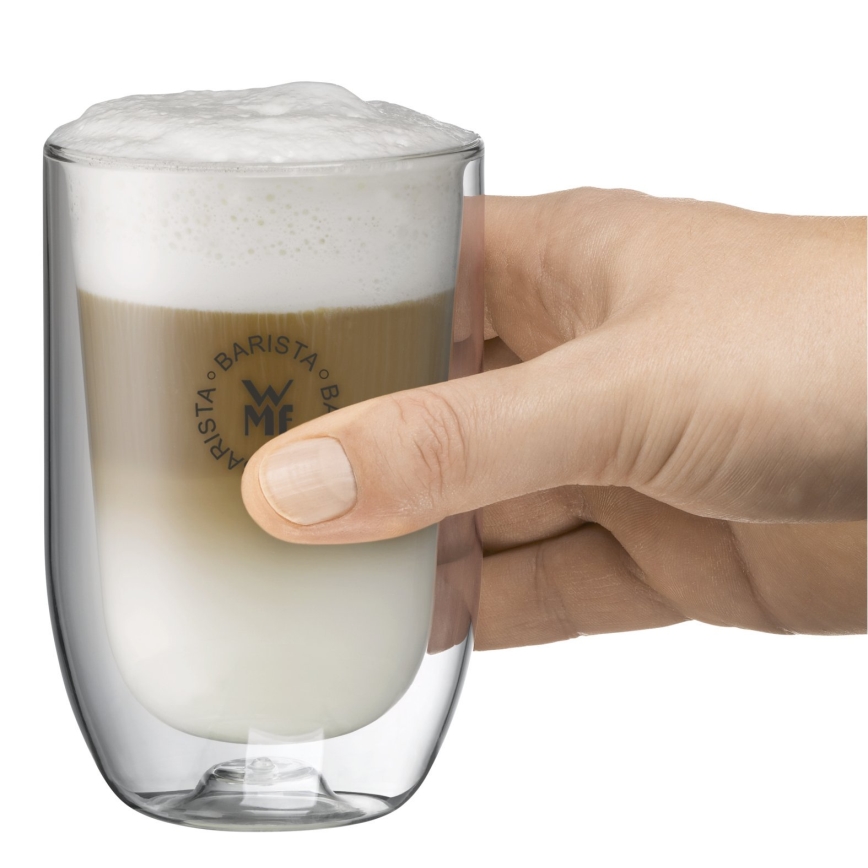 WMF - KOMPLEKT 2x Latte macchiato klaas BARISTA 280 ml