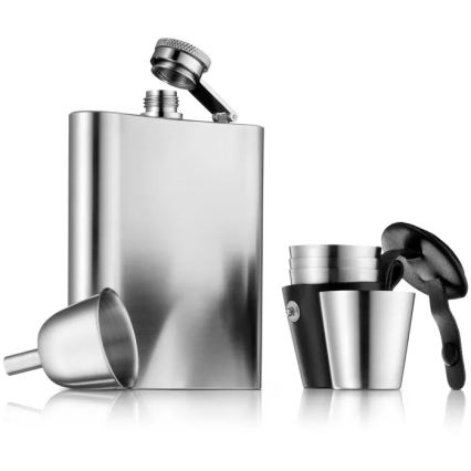 WMF - MANHATTAN 6-osaline taskupudeli ja shotiklaaside komplekt