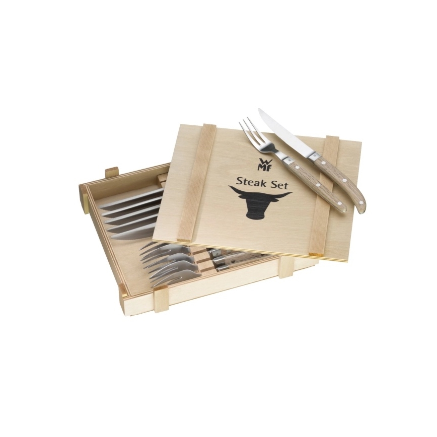 WMF - RANCH steikinugade ja -kahvlite komplekt 12 tk