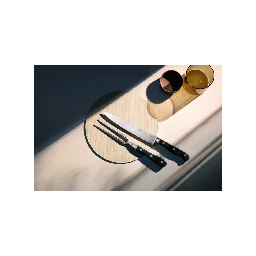 WMF – SPITZENKLASSE PLUS 2-osaline lihalõikamisnuga ja -kahvli komplekt