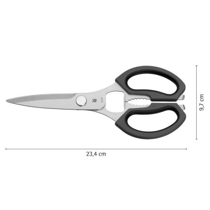 WMF - universaalkäärid 23,4 cm, mustad