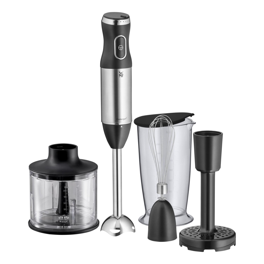 WMF - Varsblender lisatarvikutega 4-ühes KULT X 600W/230V roostevaba