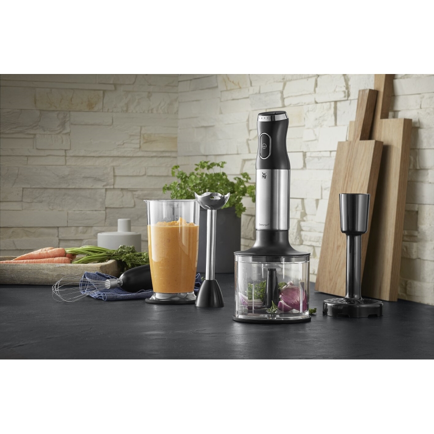 WMF - Varsblender lisatarvikutega 4-ühes KULT X 600W/230V roostevaba