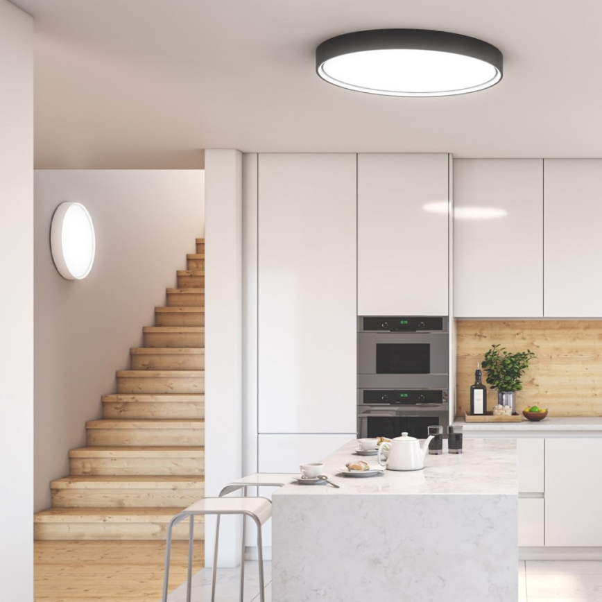 Wofi 11534 - LED Hämardatav laevalgusti DUBAI LED/27,5W/230V must