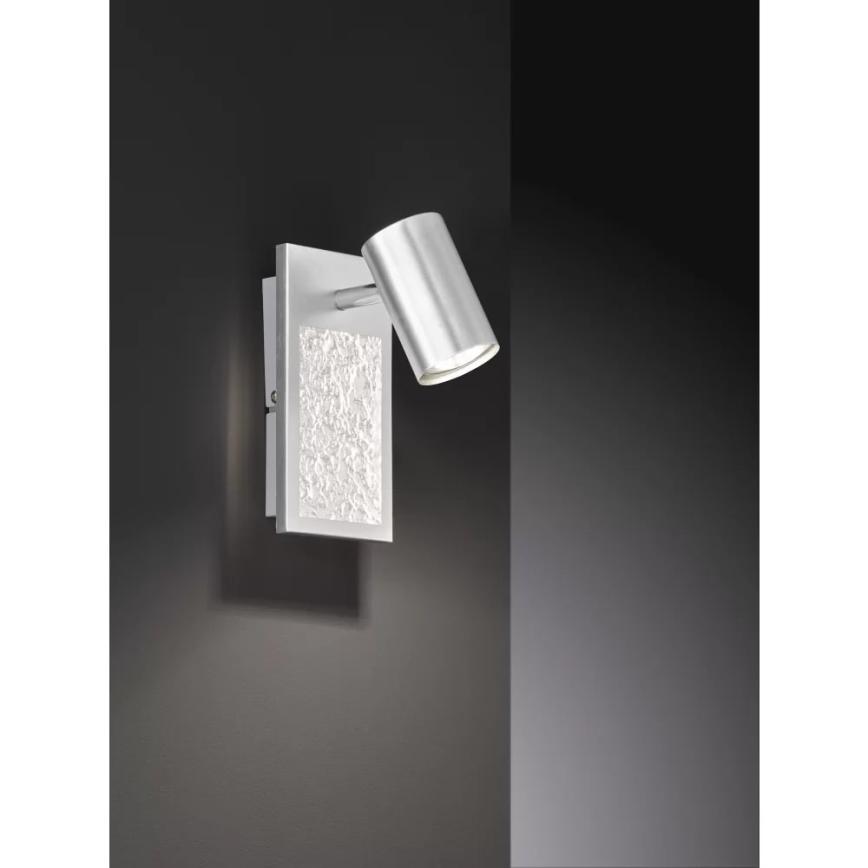Wofi 11589 - LED Kohtvalgusti seinale BALI 1xGU10/5W/230V + LED/6W/230V