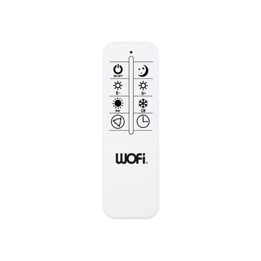Wofi 11621 - LED Hämardatav laevalgusti AKON LED/38W/230V 2700-5500K+ kaugjuhtimispult