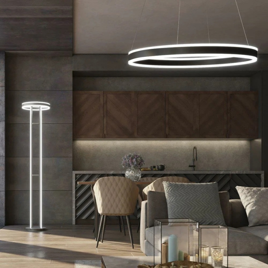 Wofi 12147 - LED Hämardatav lühter KEMI LED/73W/230V 3000K + kaugjuhtimispult
