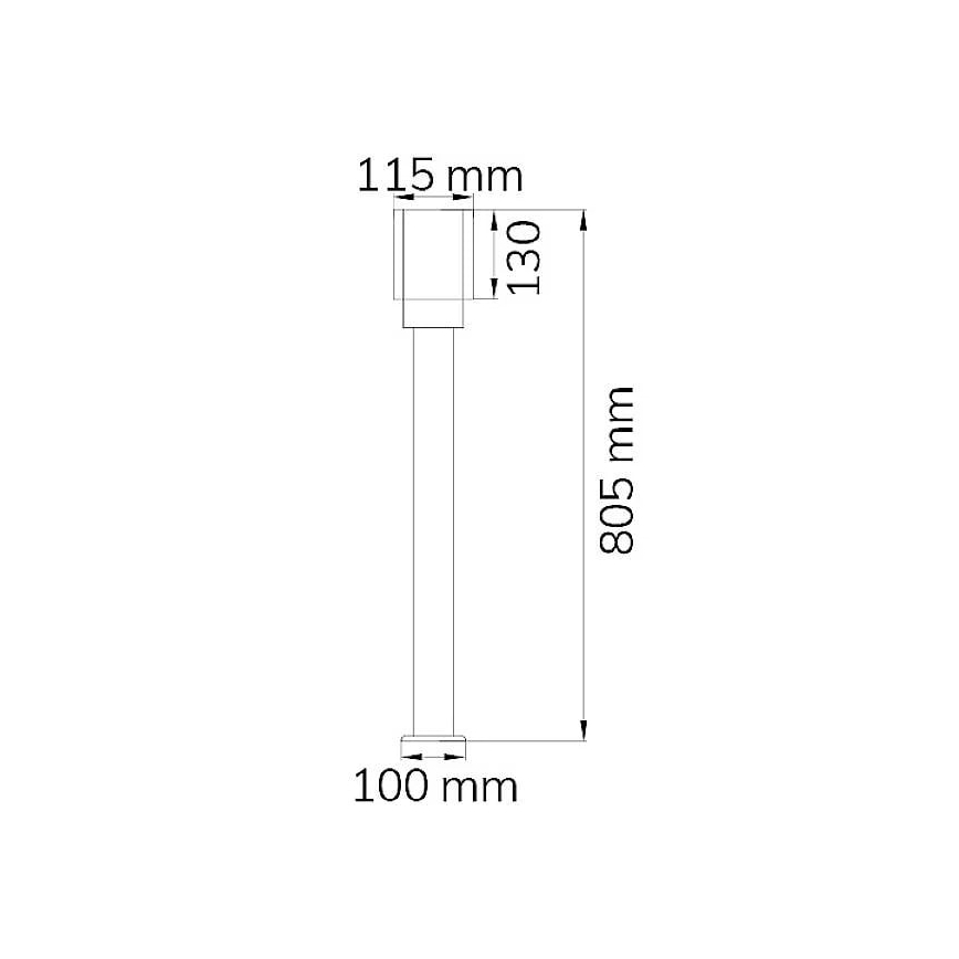 Wofi 12232 - Välilamp PITA 1xE27/10W/230V IP54