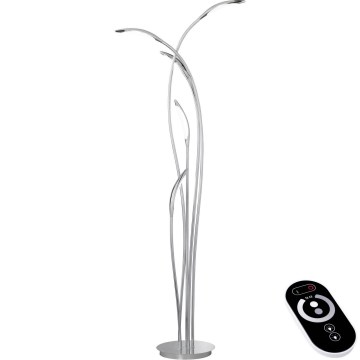 Wofi 3326.05.01.5000 - LED Hämardatav põrandalamp HAMPTON 5xLED/5,2W/230V + kaugjuhtimispult