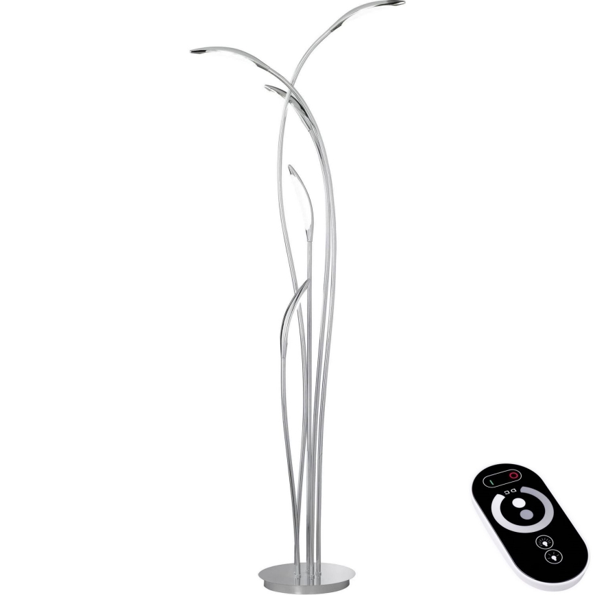 Wofi 3326.05.01.5000 - LED Hämardatav põrandalamp HAMPTON 5xLED/5,2W/230V + kaugjuhtimispult