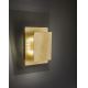 Wofi 4048-101Q - LED Seinavalgusti BAYONNE LED/6,5W/230V kuldne
