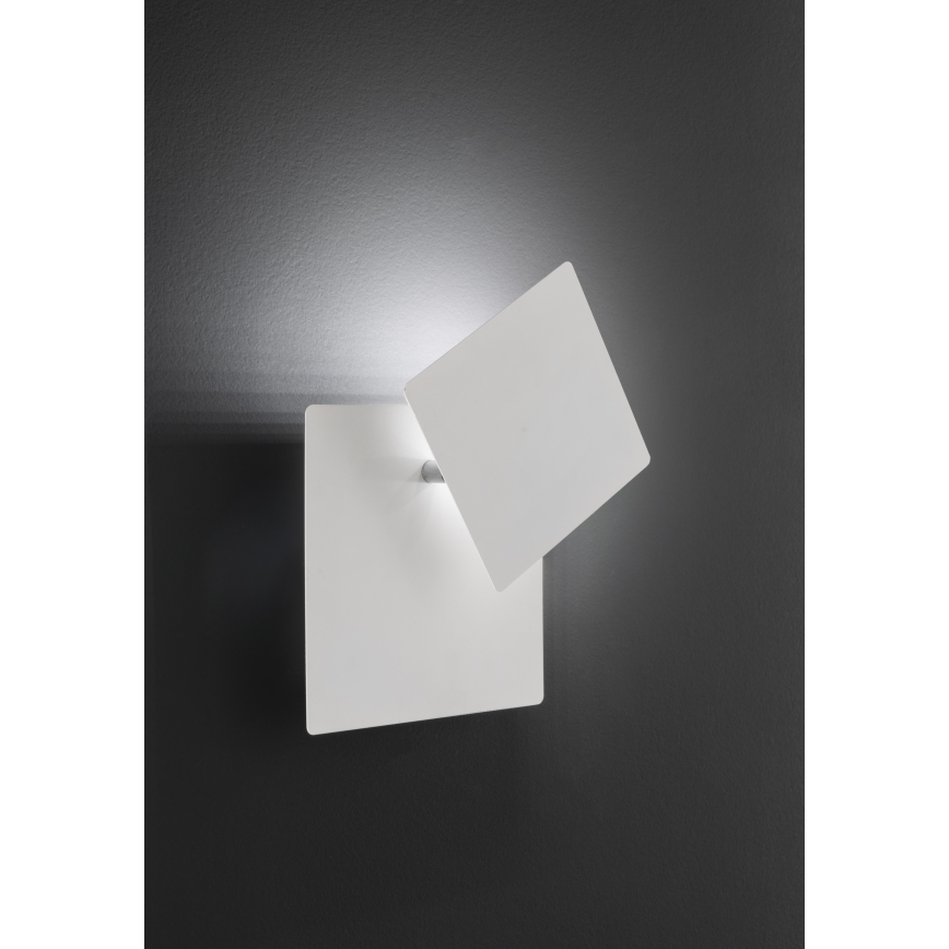 Wofi 4048-108Q - LED Seinavalgusti BAYONNE LED/6,5W/230V valge