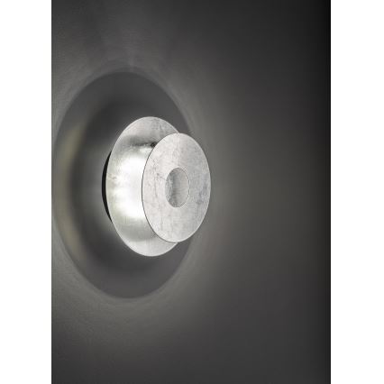 Wofi 4048-203R - LED Seinavalgusti BAYONNE LED/6,5W/230V hõbedane