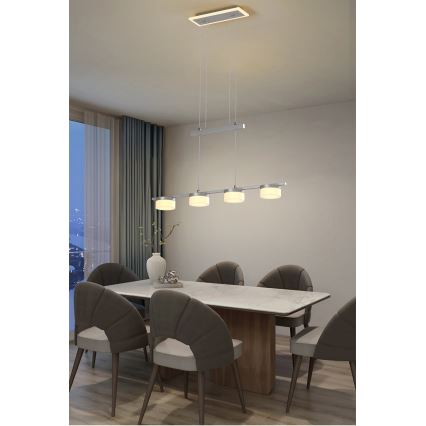 Wofi 7054-503 - LED Hämardatav lühter JESSE LED/21W/230V matt kroom