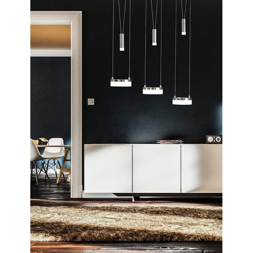 Wofi 7263.06.54.6000 - LED Hämardatav lühter JETTE 3xLED/7,5W/230V + 3xLED/1W