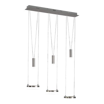 Wofi 7263.06.54.6000 - LED Hämardatav lühter JETTE 3xLED/7,5W/230V + 3xLED/1W