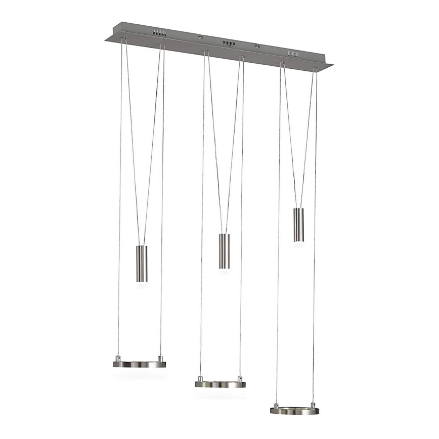 Wofi 7263.06.54.6000 - LED Hämardatav lühter JETTE 3xLED/7,5W/230V + 3xLED/1W