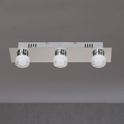 Wofi 7848.03.54.0044 -LED Vannitoa laevalgusti LORIENT 3xLED/4W/230V IP23