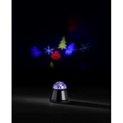 Wofi 80039 - LED Dekoratiivne valgusti projektoriga TRAY LED/4W/230V