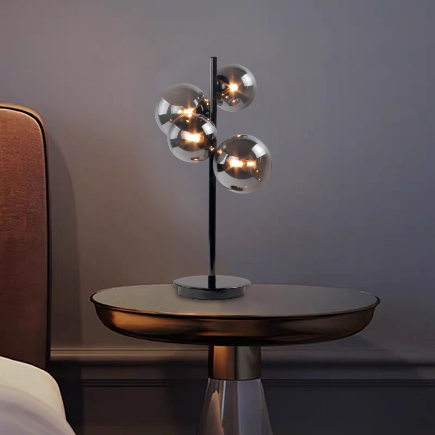 Wofi 8014.04.24.9000 - LED Laualamp VILLA 4xG9/3W/230V must