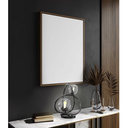 Wofi 8014-205 - LED Laualamp NANCY 2xG9/3,5W/230V must/läikiv kroom
