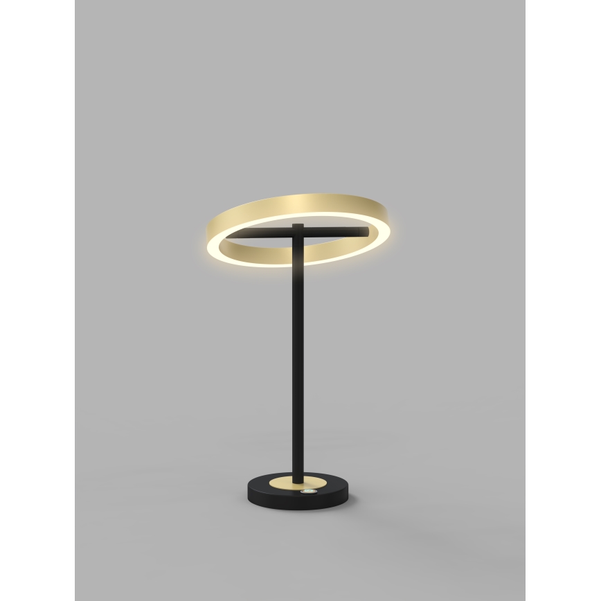 Wofi 8016-104 - LED Puutetundlik hämardatav laualamp BREST LED/10,5W/230V must/kuldne