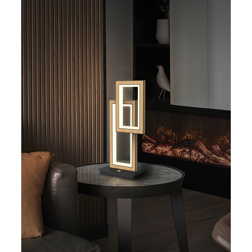 Wofi 8023-206 - LED Hämardatav puutetundlik laualamp PESCARA LED/21W/230V