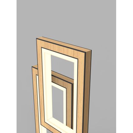 Wofi 8023-206 - LED Hämardatav puutetundlik laualamp PESCARA LED/21W/230V