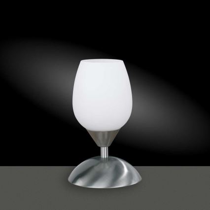Wofi 814101640500 - Hämardatav puutetundlik laualamp FLAME 1xE14/60W/230V