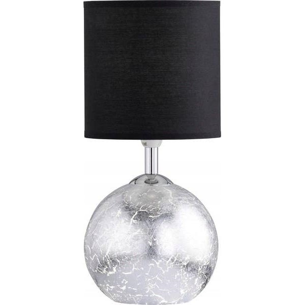 Wofi 8149.02.70.6010 - Laualamp CARMEN 1xE14/40W/230V must/hõbedane