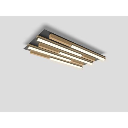 Wofi 9031-506S  - LED Hämardatav laevalgusti PALERMO LED/34W/230V kummipuu