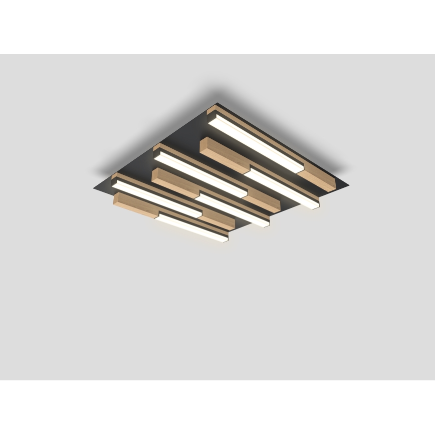 Wofi 9031-606 - LED Hämardatav laevalgusti PALERMO LED/26W/230V kummipuu