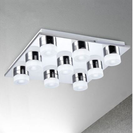 Wofi 9175.09.01.0000 - LED Hämardatav laevalgusti LOGAN 9xLED/4,2W/230V