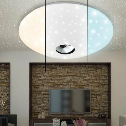 Wofi 9315.01.06.6320 - LED Laevalgusti FOCUS LED/15W/230V 3000/4200/6500K d. 32 cm