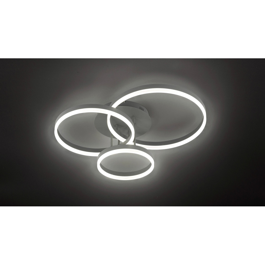 Wofi 9822.03.88.9000 - LED Hämardatav pinnale kinnitatav lühter VAASA LED/58W/230V