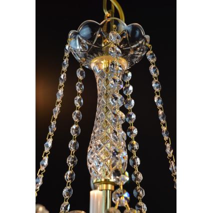 Wranovsky JWZ109052100 - Kristall-lühter BALANCE 5xE14/40W/230V