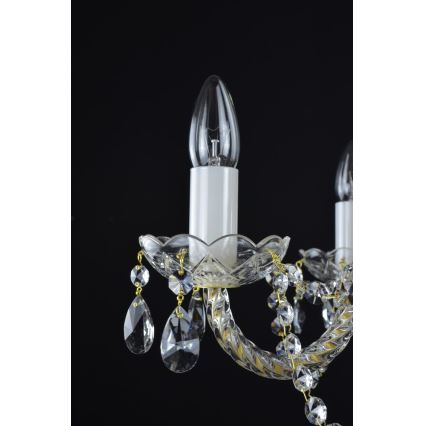 Wranovsky JWZ109052100 - Kristall-lühter BALANCE 5xE14/40W/230V