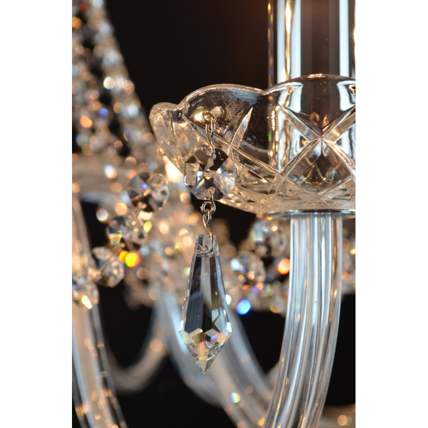 Wranovsky JWZ117122101 - Kristall-lühter BONTON 12xE14/40W/230V