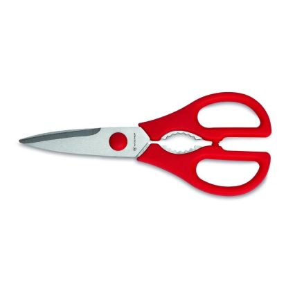 Wüsthof - 8-osaline GOURMET kööginugade komplekt nugadeplokis koos teritajaga ja lõikelauaga