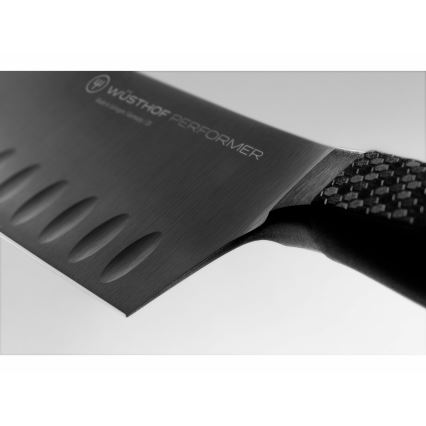 Wüsthof - Kööginuga Santoku PERFORMER 17 cm must