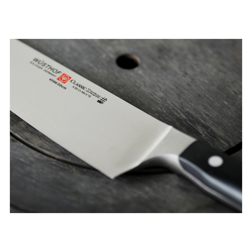 Wüsthof - Kööginugade komplekt alusega CLASSIC IKON 7 tk saar/must