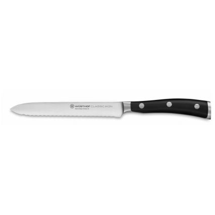 Wüsthof - Kööginugade komplekt alusega CLASSIC IKON 7 tk saar/must