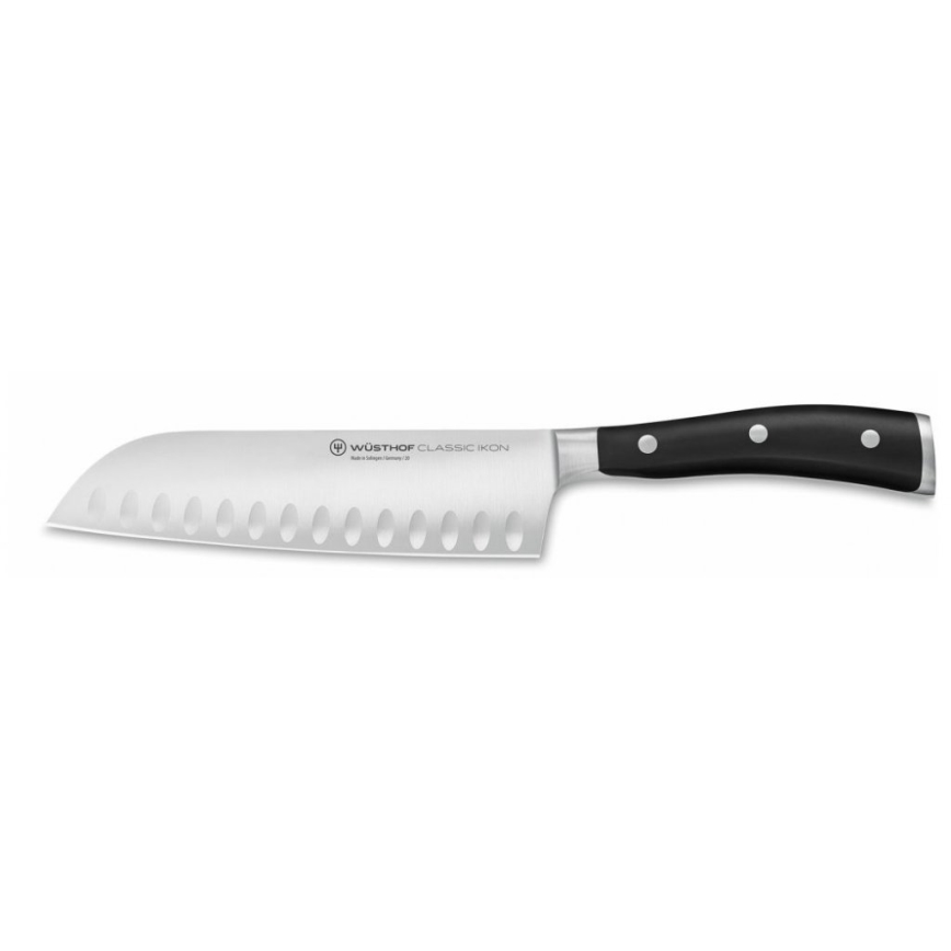 Wüsthof - Kööginugade komplekt alusega CLASSIC IKON 7 tk saar/must