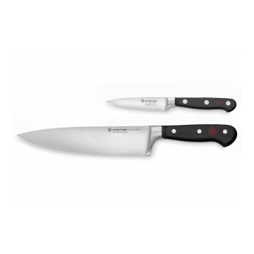Wüsthof - Kööginugade komplekt CLASSIC 2 tk, must