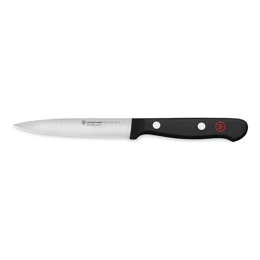 Wüsthof - Köögiviljade nuga GOURMET 10 cm must