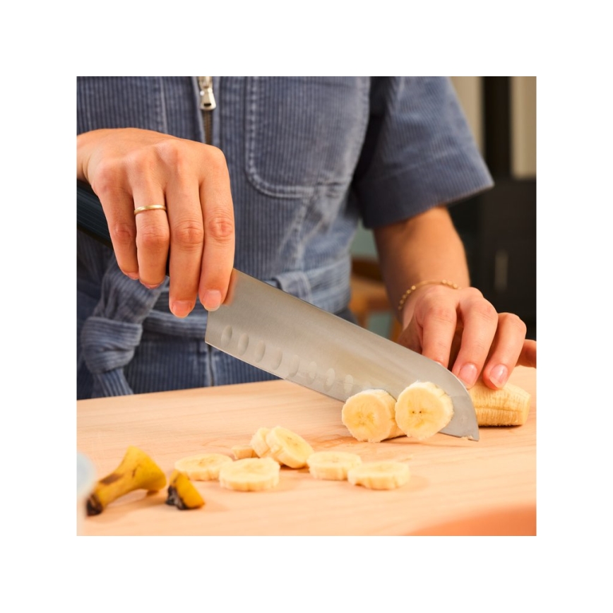 Wüsthof - santoku kööginuga PARTNER 17 cm must