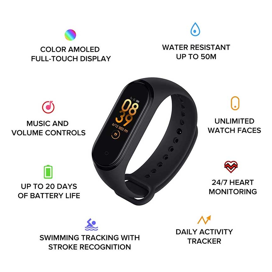 Xiaomi - Aktiivsusmonitor Mi Band 6 Bluetooth, 5 ATM