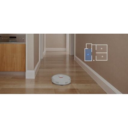 Xiaomi - Nutikas robottolmuimeja ROBOROCK S6 Pure 58W Wi-Fi valge