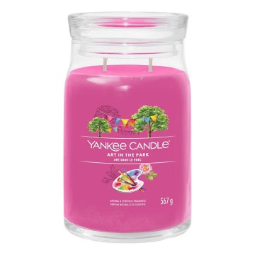 Yankee Candle - Lõhnaküünal ART IN THE PARK suur 567g 60-90 tundi.